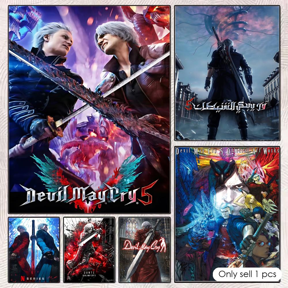 Esports And Gaming Lounge - Affiche murale D-DevilS M-MayS C-CryS, sans