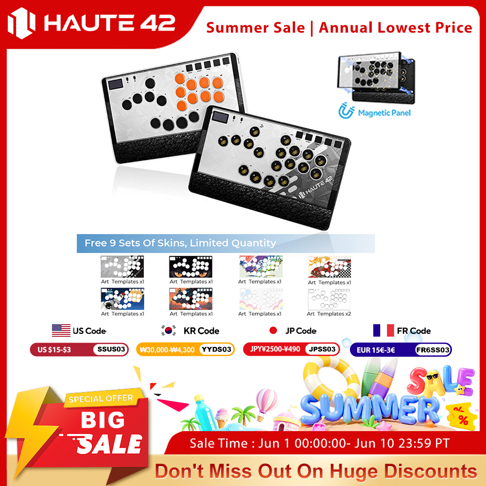 Esports Gaming Controller - Manette de jeu magnétique Haute42 C-AT