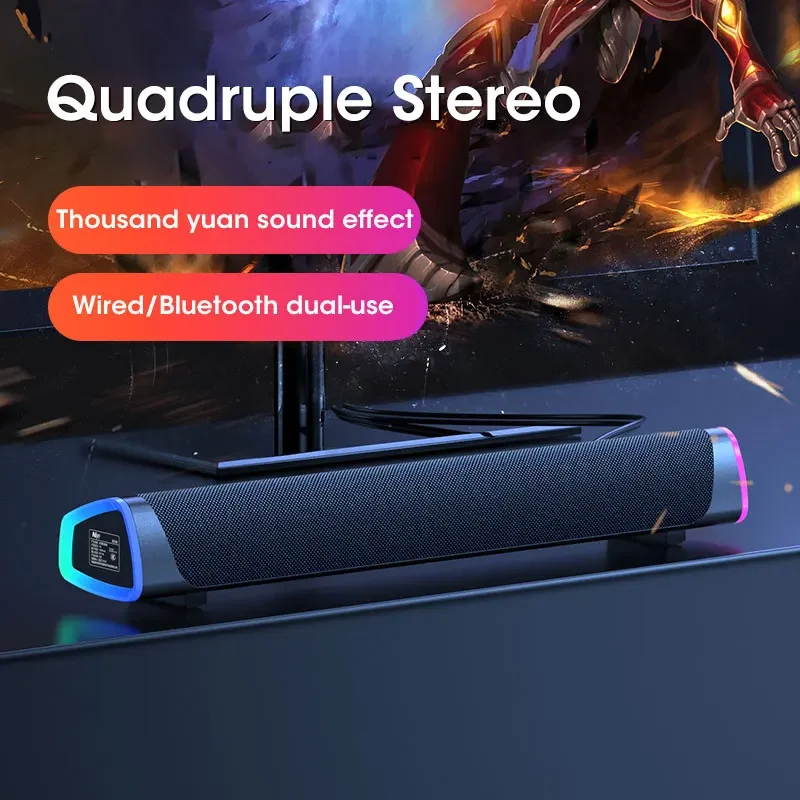Gaming Speaker 2.1 - Barre de son 2.1 canaux avec