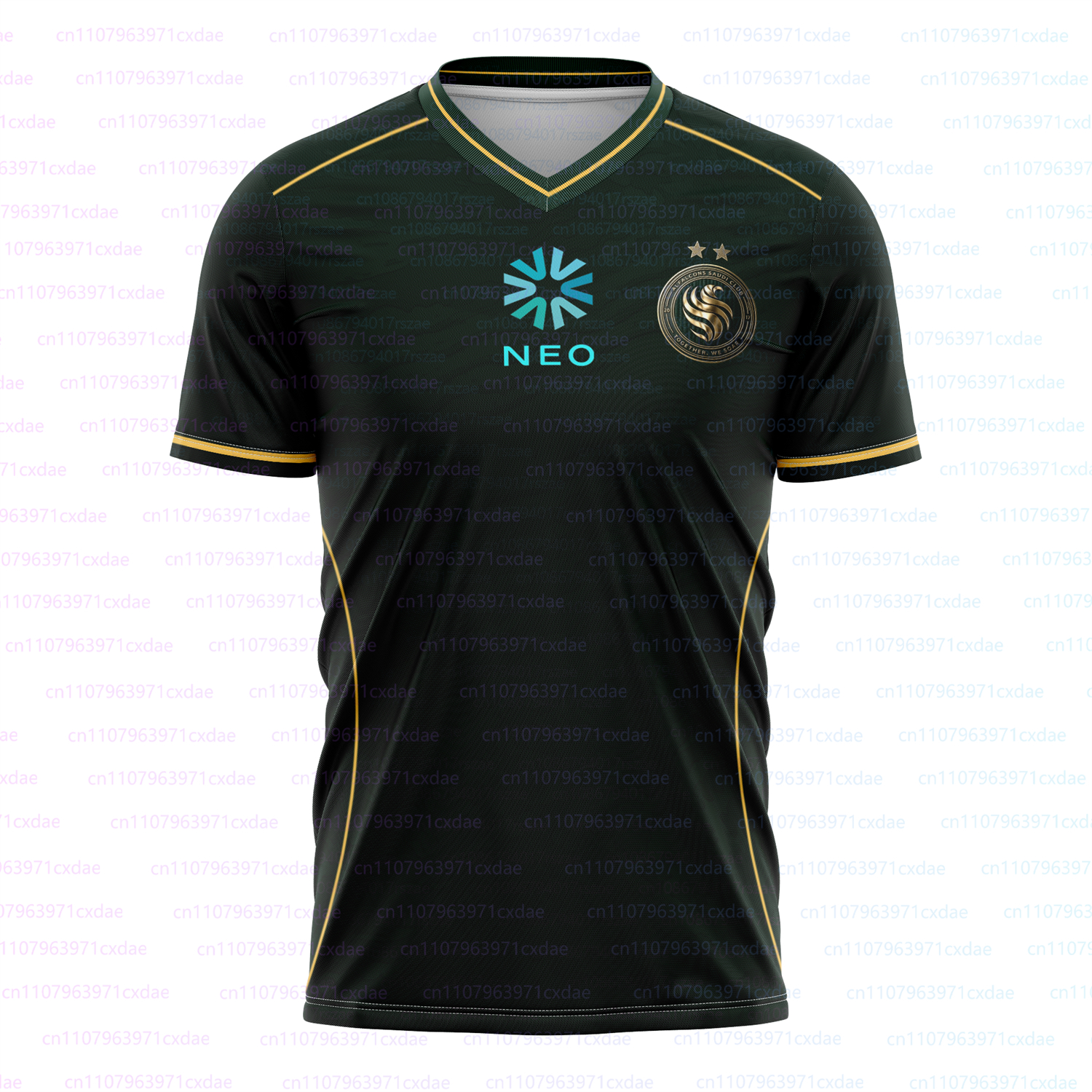 Esports Gaming Training - Maillots d'entraînement Team Falcons 2026 CS2