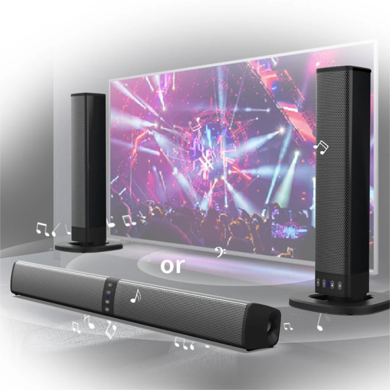 Gaming Speaker 2.1 - Barre de son puissante, Radio, barre