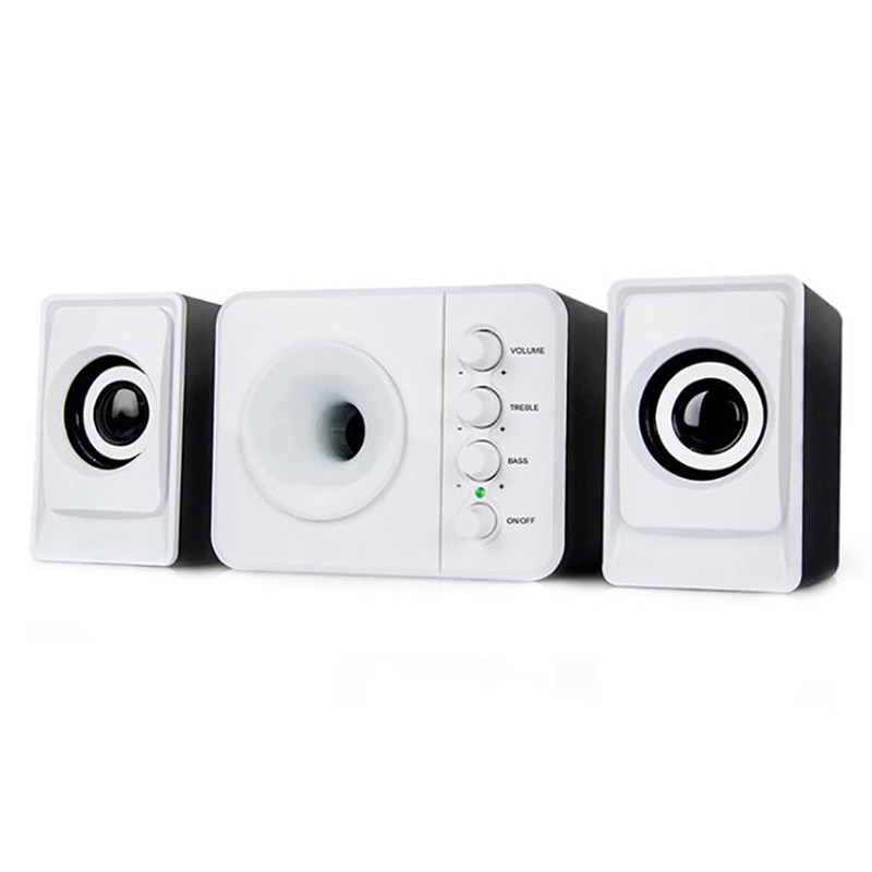 Gaming Speaker 2.1 - Hautréusde bureau USB-62, commande par bouton,