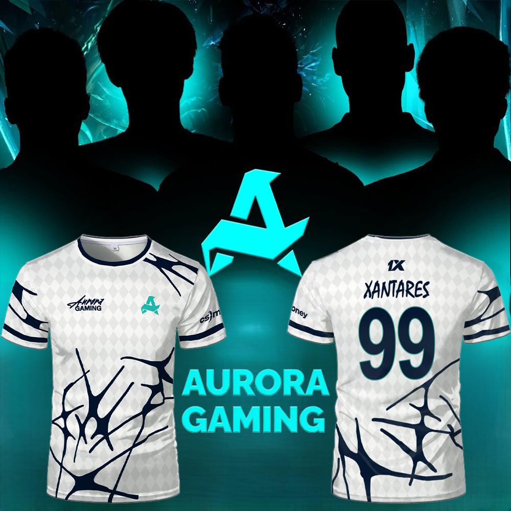 Esports Gaming League - Équipe d'Esports Aurora Gaming Jersey T-shirts