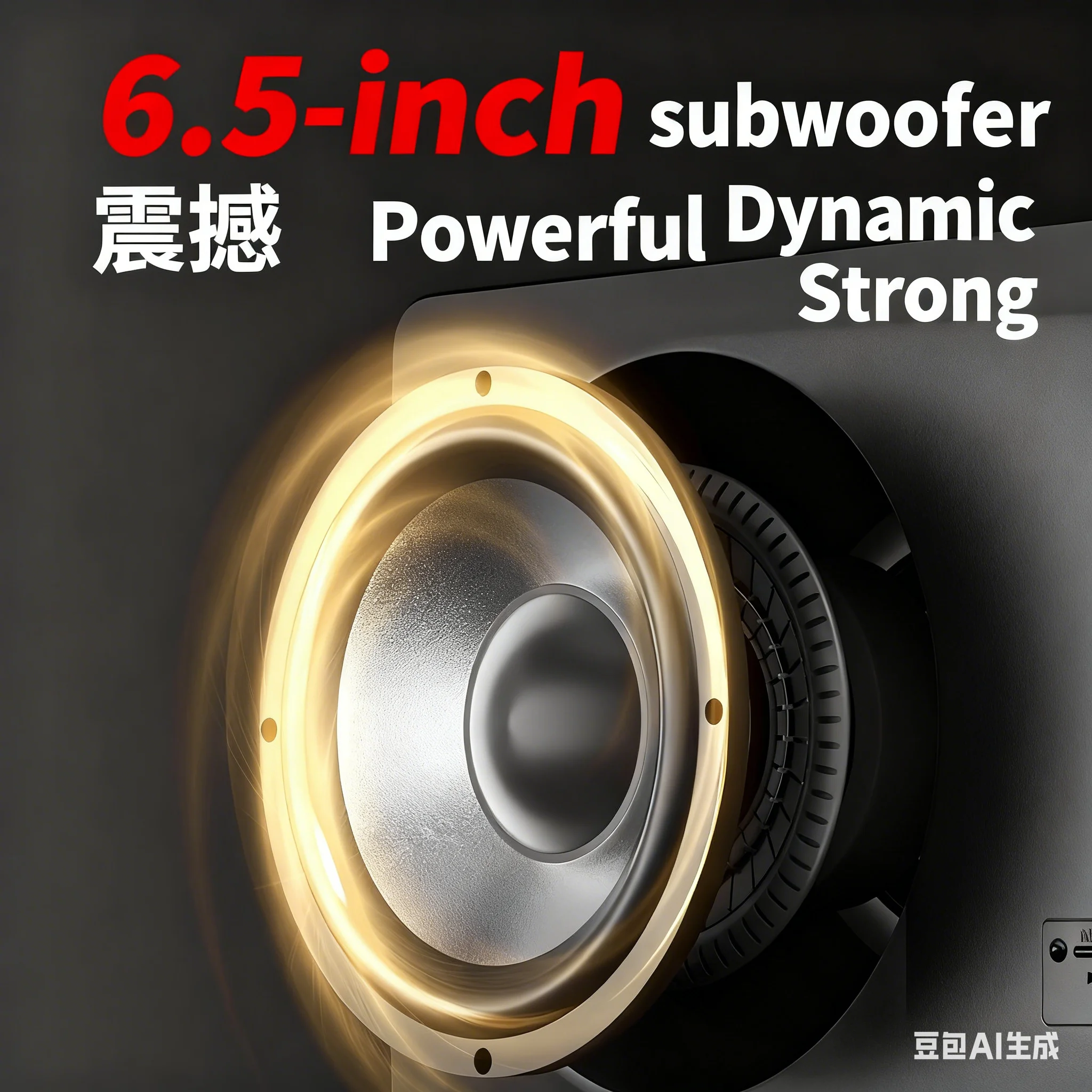 Enceintes Bluetooth 2.1 en boi - Gaming Speaker 2.1 avis et prix