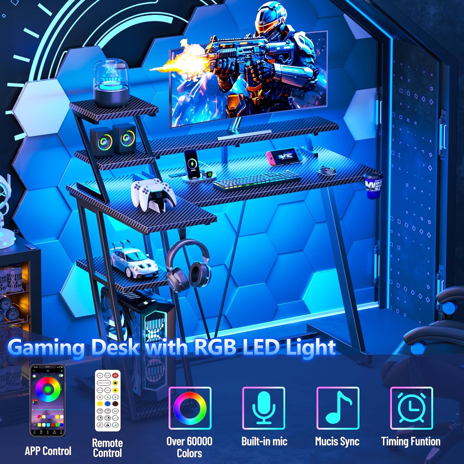 Bureau de jeu professionnel, T - Esports Gaming Table avis et prix