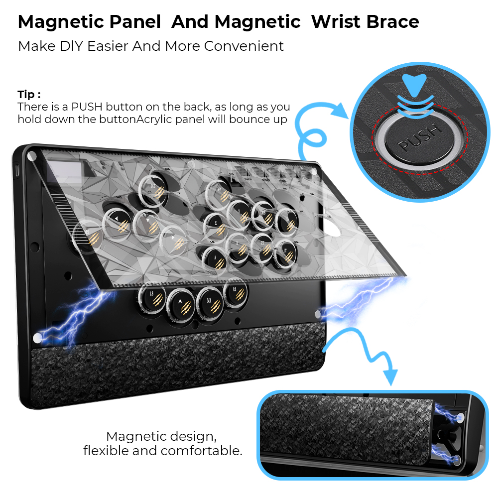 Manette de jeu magnétique Haut - Esports Gaming Controller avis et prix