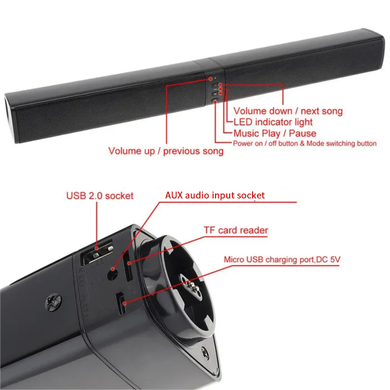 Barre de son puissante, Radio, - Gaming Speaker 2.1 avis et prix