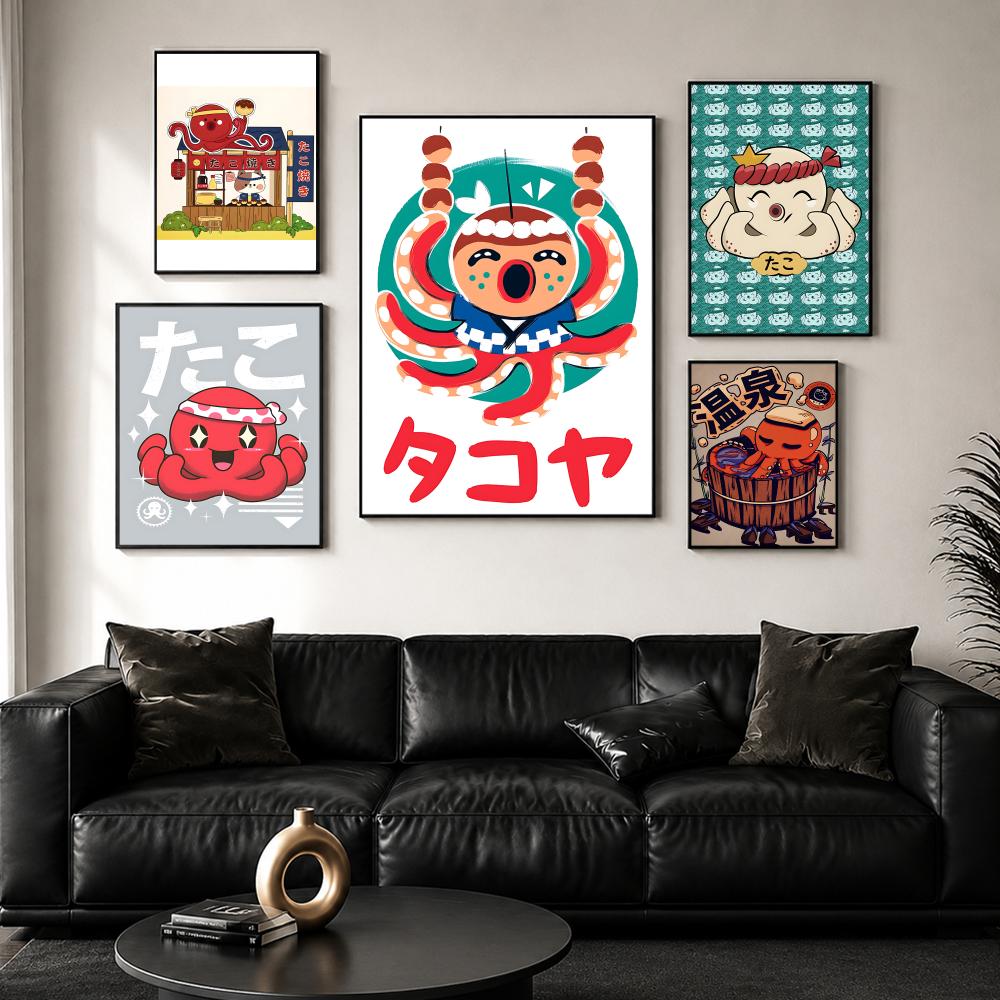 Affiche murale mignonne Takoya - Esports And Gaming Lounge avis et prix
