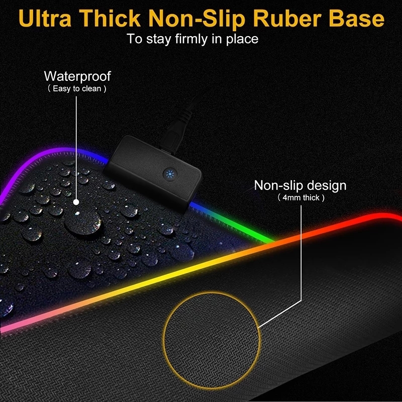 Lumière LED tapis de souris RG - Esports Gaming Table avis et prix