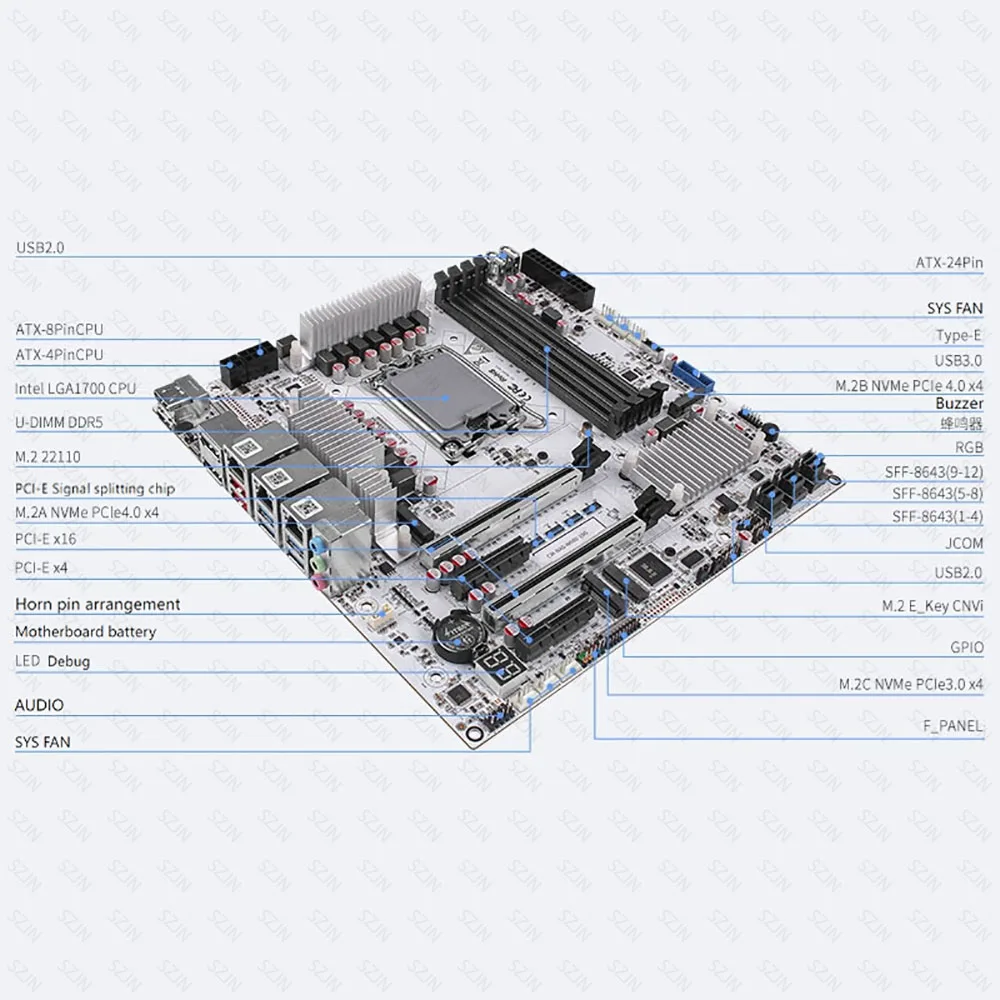 CWWK W680 carte mère AIO Nas s - Gaming Speaker 2.1 avis et prix