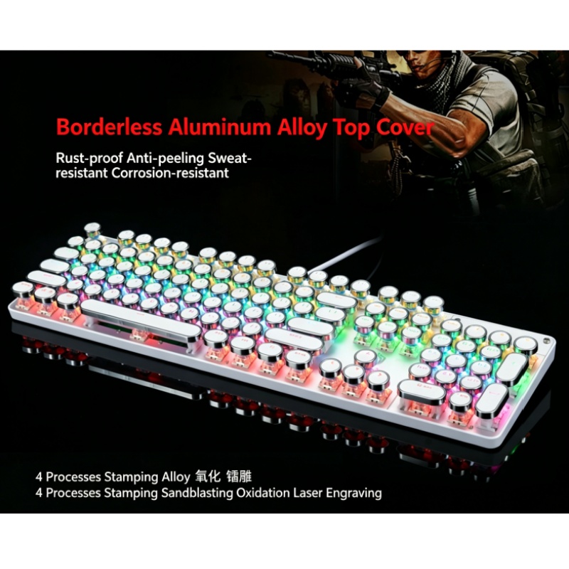 Clavier mécanique filaire HJK9 - Esports And Gaming Lounge avis et prix