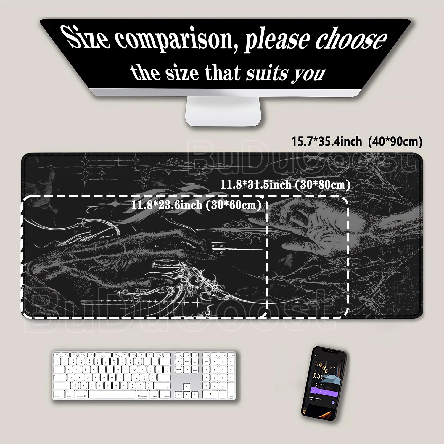Tapis de souris à motif de des - Esports Gaming Table avis et prix