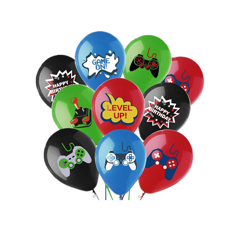 Ballons en Latex Noir et Blanc - Esports Gaming Controller avis et prix
