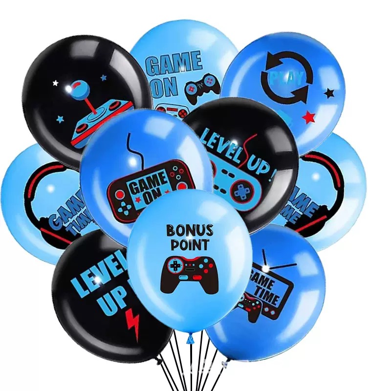 Ballons en Latex Noir et Blanc - Esports Gaming Controller avis et prix
